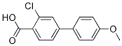 Structure of 3-Chloro-4'-methoxy-[1,1'-biphenyl]-4-carboxylic acid