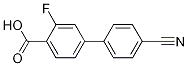 Structure of 4-(4-Cyanophenyl)-2-fluorobenzoic acid