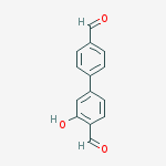 Structure of 4-(4-formylphenyl)-2-hydroxybenzaldehyde