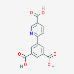 Structure of 5-(5-carboxypyridin-2-yl)benzene-1,3-dicarboxylic Acid