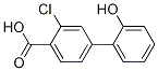 Structure of 2-Chloro-4-(2-hydroxyphenyl)benzoic acid