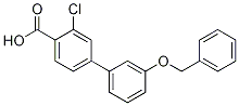 Structure of 4-(3-Benzyloxyphenyl)-2-chlorobenzoic acid
