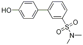 Structure of 4'-Hydroxy-N,N-diMethyl-[1,1'-biphenyl]-3-sulfonaMide
