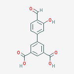 Structure of 5-(4-formyl-3-hydroxyphenyl)benzene-1,3-dicarboxylic Acid