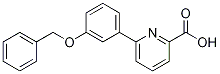 Structure of 6-(3-Benzyloxyphenyl)picolinic acid