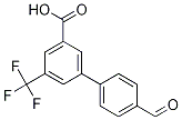Structure of 4'-Formyl-5-(trifluoromethyl)-[1,1'-biphenyl]-3-carboxylic acid
