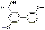 Structure of 3',5-Dimethoxy-[1,1'-biphenyl]-3-carboxylic acid