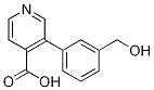 Structure of 3-(3-Hydroxymethylphenyl)isonicotinic acid