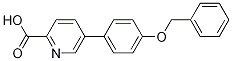 Structure of 5-(4-BENZYLOXYPHENYL)PICOLINIC ACID