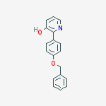 Structure of 2-(4-BENZYLOXYPHENYL)-3-HYDROXYPYRIDINE