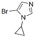 Structure of 5-broMo-1-cyclopropyl-1H-iMidazole