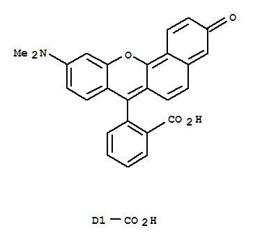 Structure of Seminaphtorhodafluor