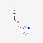 Structure of 5-[(2-Propyn-1-yloxy)methyl]pyrimidine