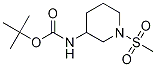 Structure of tert-butyl 1-(Methylsulfonyl)piperidin-3-ylcarbaMate