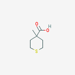 Structure of 4-methylthiane-4-carboxylic Acid