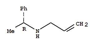 Structure of (R)-(+)-N-ALLYL-ALPHA-METHYLBENZYLAMINE&