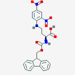 Structure of Fmoc-Dab(Dnp)-OH