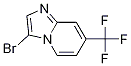 Structure of IMidazo[1,2-a]pyridine, 3-broMo-7-(trifluoroMethyl)-