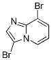 Structure of IMidazo[1,2-a]pyridine, 3,8-dibroMo-