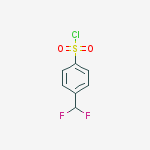 Structure of 4-DIFLUOROMETHYL-BENZENESULFONYL CHLORIDE