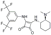 3-[[3,5-bis(trifluoroMethyl)phenyl]aMino]-4-[[(1S,2S)-2-(diMethylaMino)cyclohexyl]aMino]-Cyclobutene-1,2-dione结构式