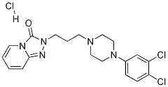 Structure of 2-[3-[4-(3,4-Dichlorophenyl)-1-piperazinyl]propyl]-1,2,4-triazolo[4,3-a]pyridin-3(2H)-one Hydrochloride
