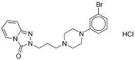 Structure of 3-Dechloro-3-broMo Trazodone Hydrochloride