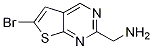 Structure of (6-Bromo-thieno[2,3-d]pyrimidin-2-yl)-methyl-amine