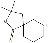 Structure of 3,3-Dimethyl-2-oxa-7-aza-spiro[4.5]decan-1-one