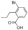 Structure of 3-Bromo-2-propyl-benzoic acid
