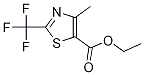 Structure of ethyl 4-Methyl-2-(trifluoroMethyl)-1,3-thiazole-5- carboxylate
