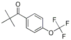 Structure of T-BUTYL 4-(TRIFLUOROMETHOXY)PHENYL KETONE