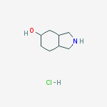 Structure of octahydroisoindol-5-ol hydrochloride