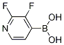 Structure of 2,3-difluoropyridin-4-ylboronic acid