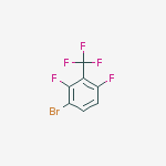 Structure of 1-Bromo-2,4-difluoro-3-(trifluoromethyl)benzene