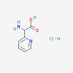 2-AMino-2-(pyridin-2-yl)acetic acid HCl结构式