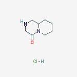Structure of Hexahydro-1H-pyrido[1,2-a]pyrazin-4(6H)-one hydrochloride