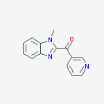 Structure of (1-Methyl-1H-benzoimidazol-2-yl)-pyridin-3-yl-methanone