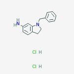 Structure of 1-Benzyl-2,3-dihydro-1H-indol-6-ylamine dihydrochloride