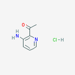 Structure of 1-(3-Amino-pyridin-2-yl)-ethanone hydrochloride