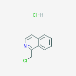 1-(chloromethyl)Isoquinoline hydrochloride结构式