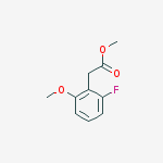 Structure of Methyl 2-(2-fluoro-6-methoxyphenyl)acetate