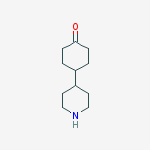 Structure of 4-(piperidin-4-yl)cyclohexanone