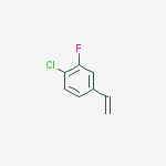4-Chloro-3-fluorostyrene结构式