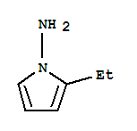 Structure of 1H-Pyrrol-1-amine,2-ethyl-