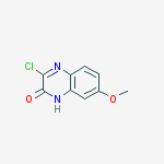 Structure of 3-chloro-7-methoxyquinoxalin-2(1H)-one