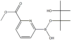 Structure of 6-(METHOXYCARBONYL)PYRIDINE-2-BORONIC ACID PINACOL ESTER