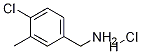 Structure of 4-Chloro-3-methylbenzylamine hydrochloride