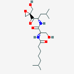 Structure of Dihydroeponemycin