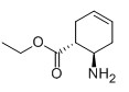 Structure of trans-6-Amino-cyclohex-3-enecarboxylic acid ethyl ester